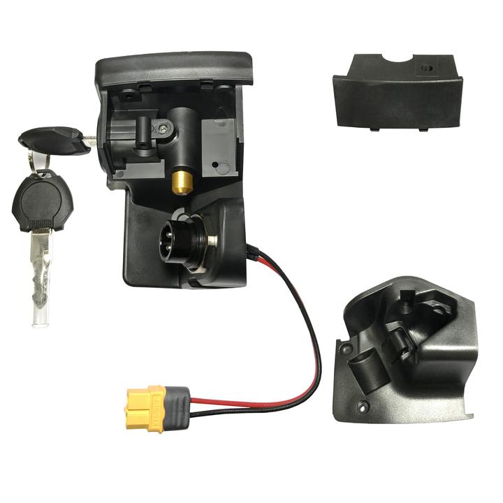 Battery Interface Parts (upper and lower) With Key set and Lock